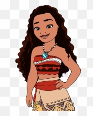 How To Draw Moana - Draw Moana Step By Step Easy Emoji,Moana Emoji