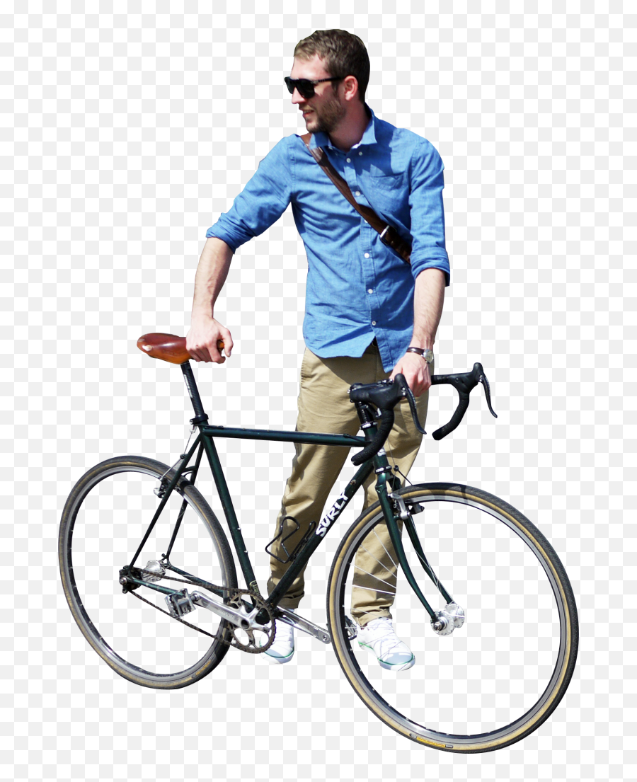 Bike Clip Person Transparent U0026 Png Clipart Free Download - Ywd Man With Bicycle Png Emoji,Cyclist Emoji