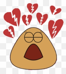 Download Oh Noon My Alien Hearts Is Broken In Pieces HD - Clip Art Emoji