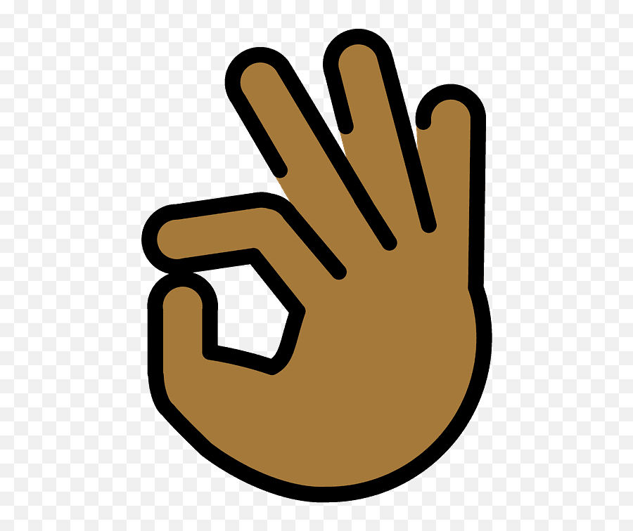 Ok Hand Emoji Clipart - Aprobacion Mano,Android Hand Emoji