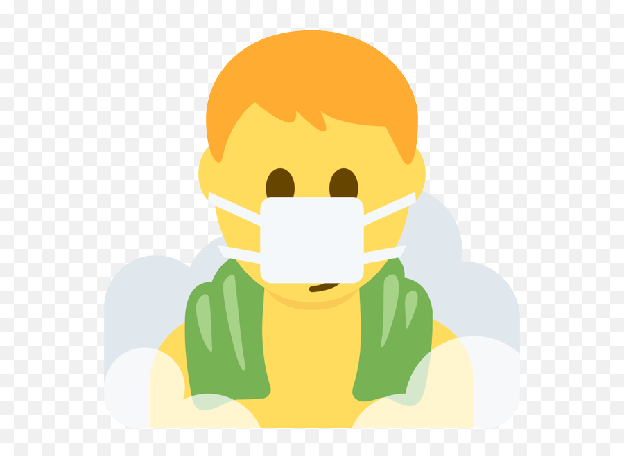 Emoji Face Mashup Bot On Twitter U200d Man In Steamy - Fictional Character,Kissy Face Emoji