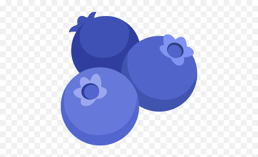 Blueberries Emoji - Apple Blueberry Emoji,Blue Emoji