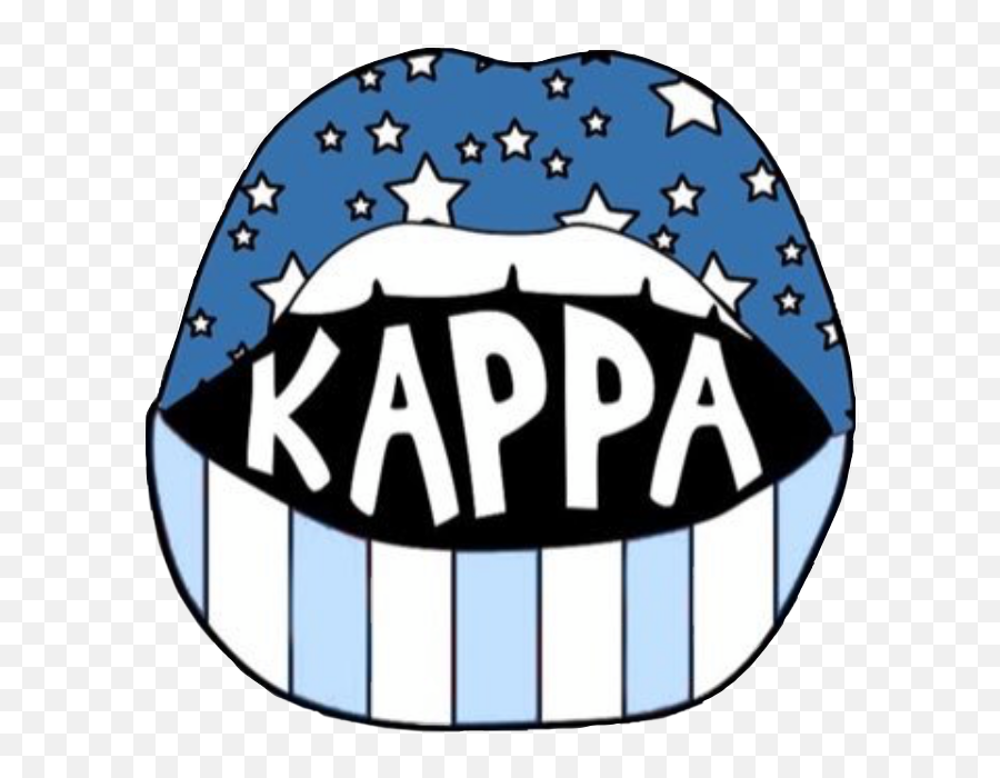 Kappakappagamma Kappa Sticker By Elsietmead - Kappa Kappa Gamma Art Emoji,Kappa Emoji