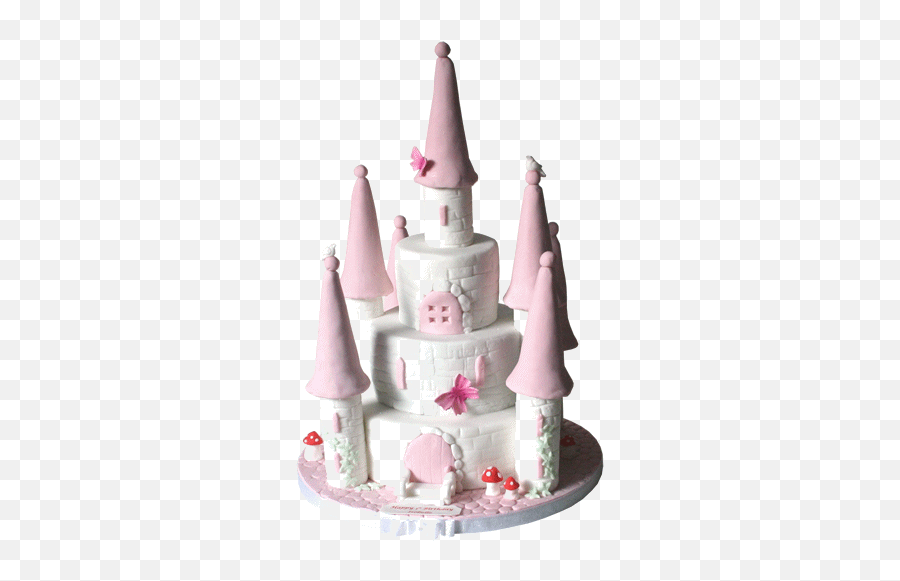 Pictures On Girls Princess Birthday Cakes - Princess Birthday Cake Png Emoji,Emoji Cake Ideas