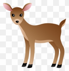 Deer Emoji - White Tailed Deer Clipart,Deer Emoji