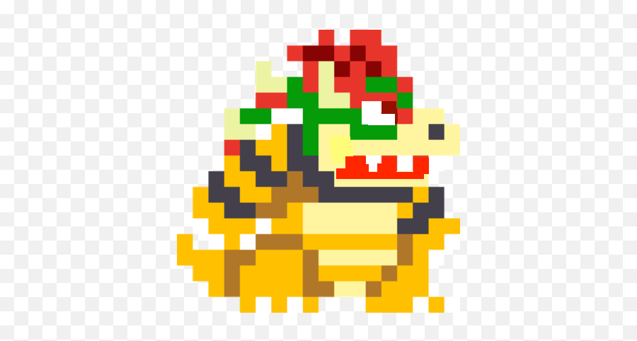 Luigi Boss Battle Tynker - Bowser Pixeles Mario Bros Emoji,Hysterical Emoji
