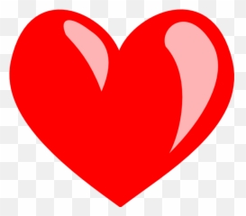 Red Heart Download Free Clip Art - Cartoon Emoji