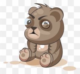 Bear Emoji Stickers - Embarassed Stickrer Cartoon,Emoji Bear