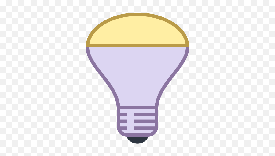 Mirrored Reflector Bulb Icon - Light Icon On And Off Emoji,Lightbulb Emoji