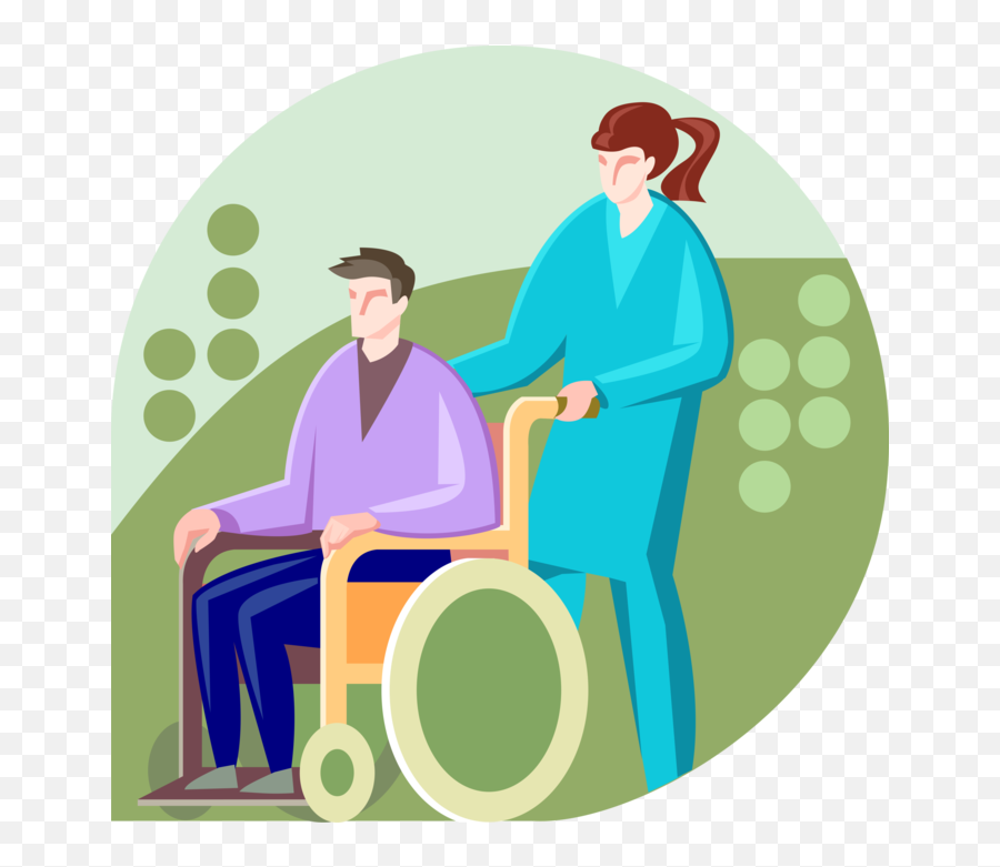 Physically Disabled Man In Image - Man In Wheel Chair Vector Png Emoji,Handicapped Emoji