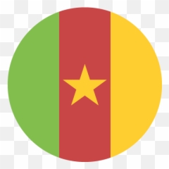 Sunset Over Buildings Emoji For Facebook Email Sms - Cameroon Flag In Circle