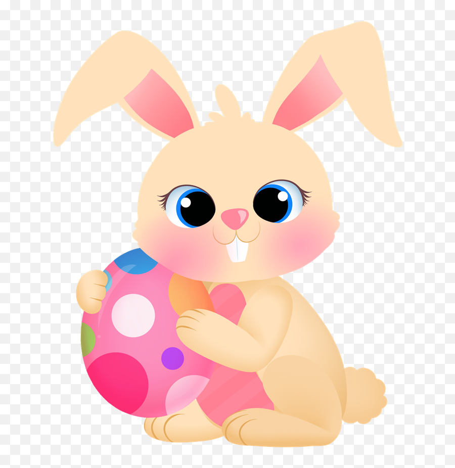 Faces Clipart Easter Bunny Faces - Cute Transparent Background Clipart Emoji,Easter Bunny Emoticon
