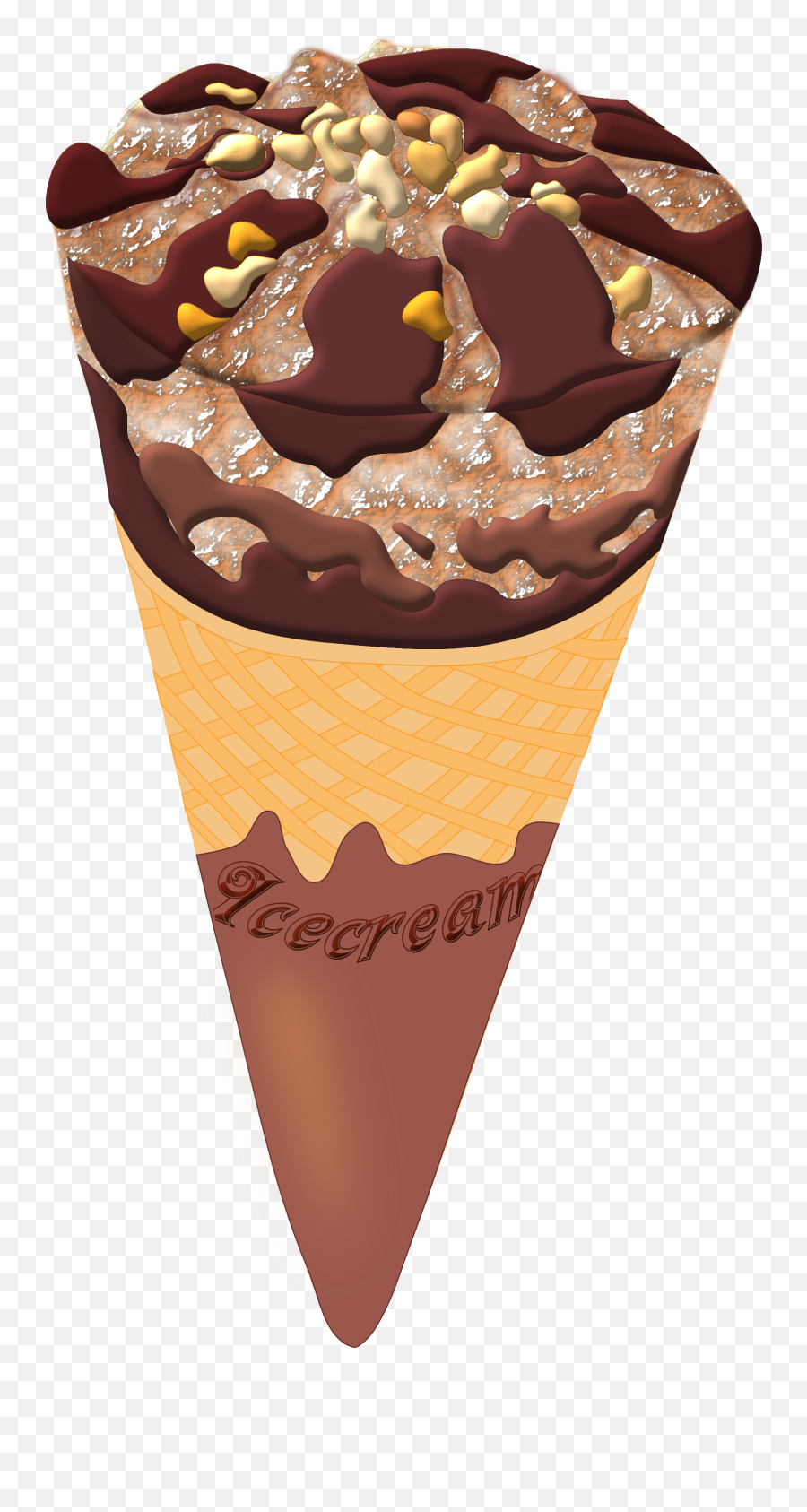 Ice Cream Desserts Chocolate Ice Cream - Ice Cream Image Png Emoji,Ice Cream Emoji Pillow