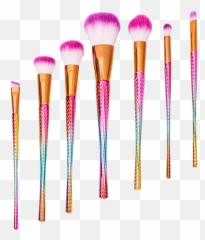 Unicorn Mermaid 7 - Makeup Brushes Emoji