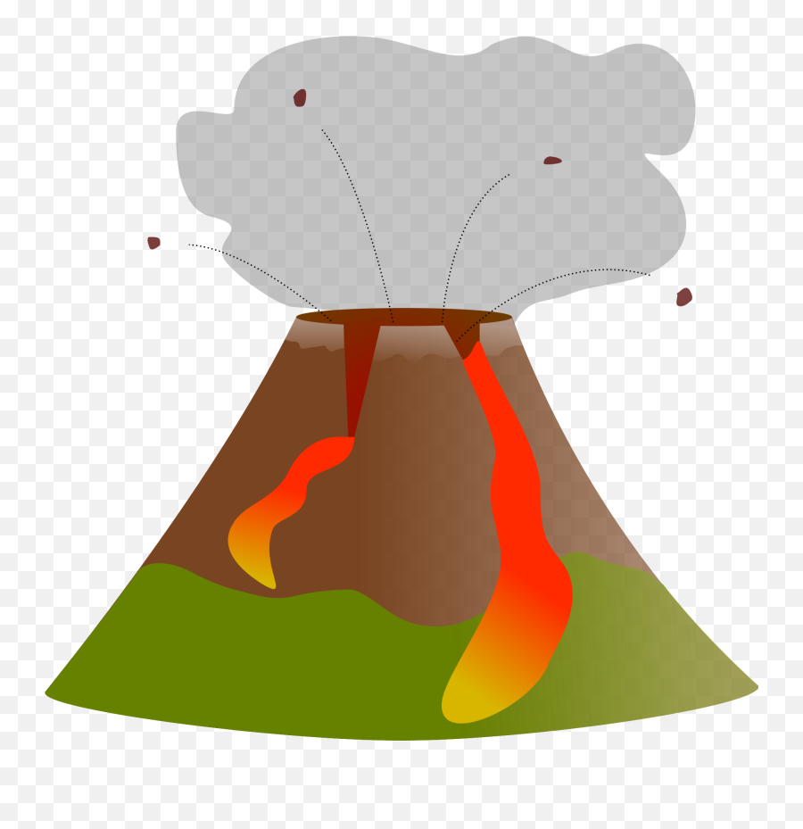 Transparent Volcano Eruption Transparent Png Clipart Free - Volcano Clipart Emoji,Volcano Emoji