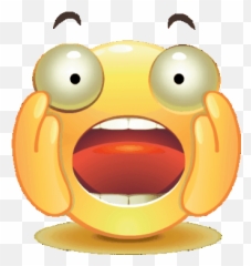Pin - Shocked Face Gif Cartoon Emoji,Sweaty Emoji
