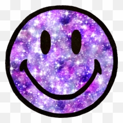 Smiley Smileyface Purple Stardust - Transparent Smiley Face Purple Emoji,Stardust Emoji
