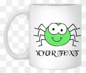 Halloween Spider Cute Funny White Mugs - Corporate Email Lingo Mug Emoji,Spider Emoticon