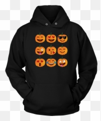 Funny Cute Halloween Pumpkin Emoji shirt matching family halloween gift - Grandpa Motorcycle T Shirt