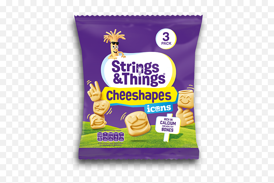 Cheeshapes Icons - Strings And Things Cheese Shapes Emoji,Emoji Snacks