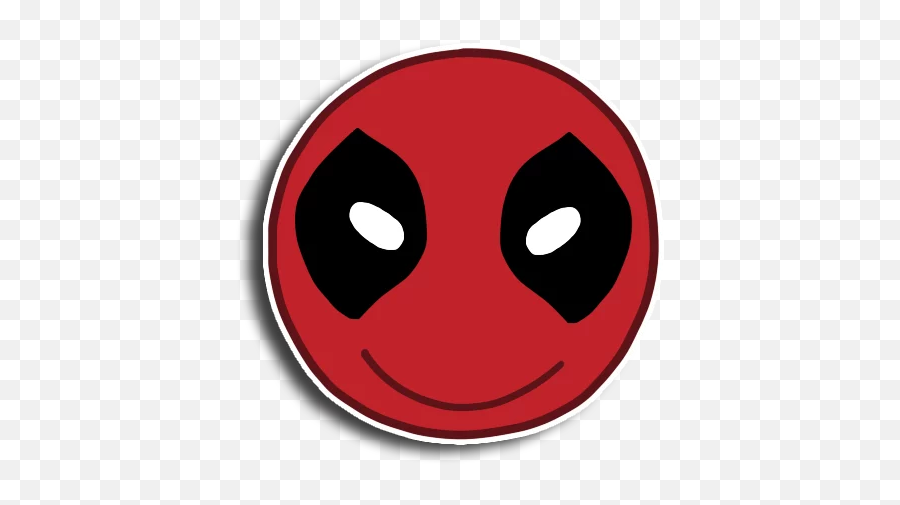 Deadpool Emoji - Smiley,Emoji Sticks