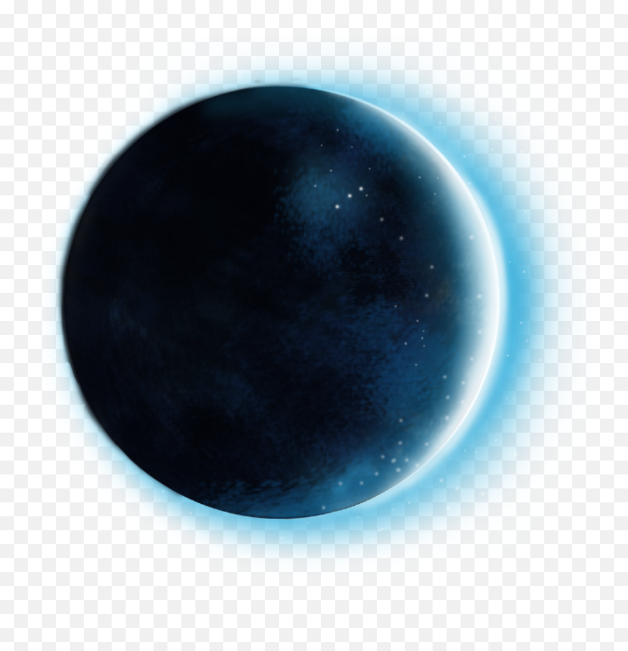 Planet Moon Satellite Galaxy Blue Earth Freetoedit - Circle Emoji,Satellite Emoji