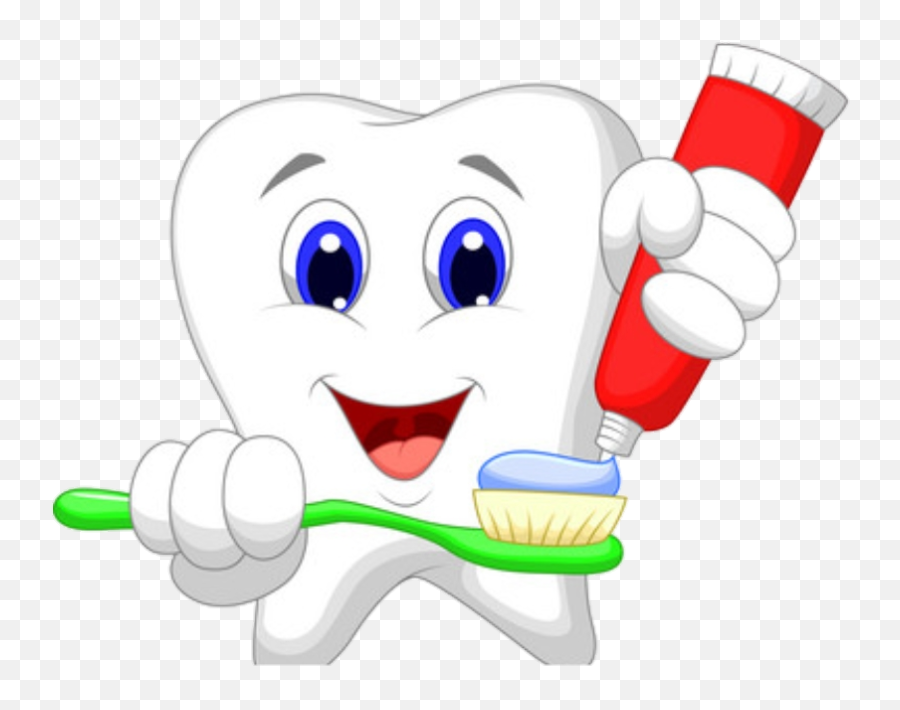 Doctor Clean Te Teeth Tooth - Healthy Tooth Emoji,Brushing Teeth Emoji