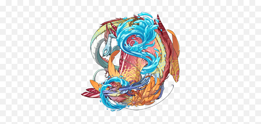 Best Dragon From Each Tab Dragon Share Flight Rising - Illustration Emoji,Swirly Eye Emoji