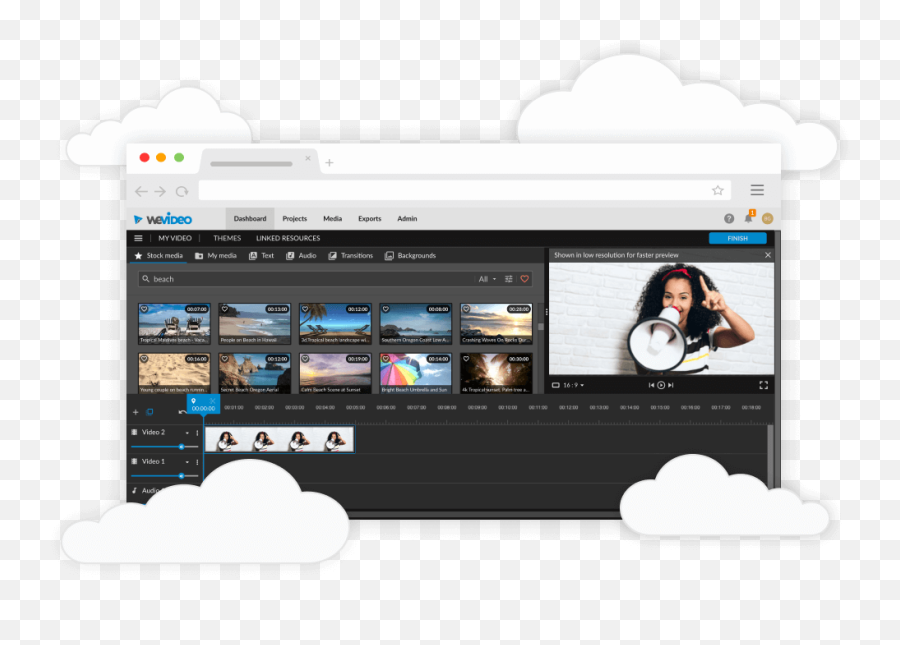 Best Free Video Editing Software For Windows Wevideo - Technology Applications Emoji,Emojis On Windows 10