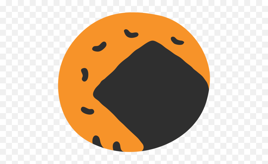Rice Cracker Emoji - Rice,Cracker Emoji