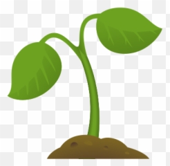 Seedling Icon - Clip Art Emoji