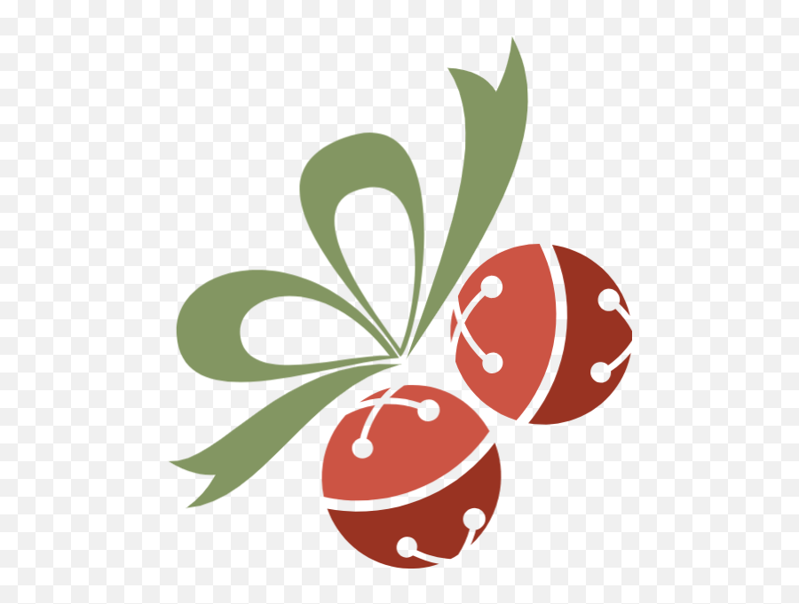 Free Online Bells Bows Christmas Decoration Vector For - Natural Foods Emoji,Christmas Emoji Stickers