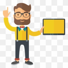 Lawyer Vector Desk - Barba Emoji,Information Desk Person Emoji