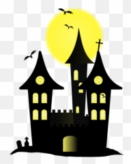 Halloween Castle - Clip Art Emoji