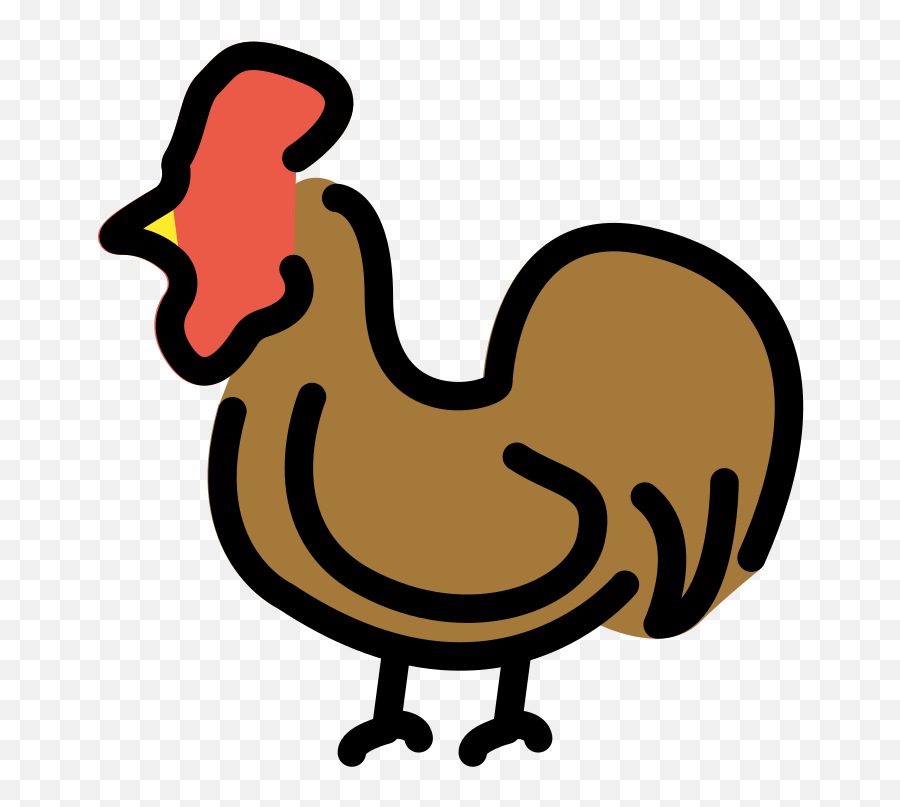 Openmoji - Cartoon Emoji,Emoji Chicken