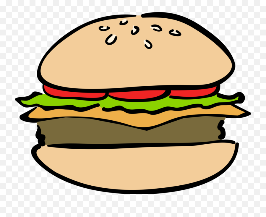 Foods Clipart Hamburger Foods - Png Vector Burger Clipart Emoji,Google Hamburger Emoji