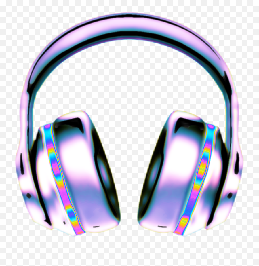 Headphones - Aesthetic Headphone Transparent Emoji,Goth Emoji