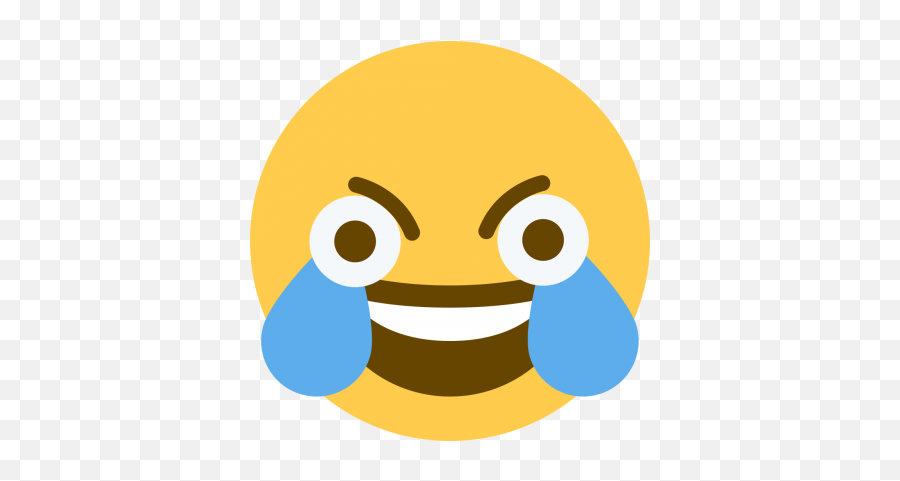 Pin - Open Eye Crying Laughing Emoji,100 Emoji Meme