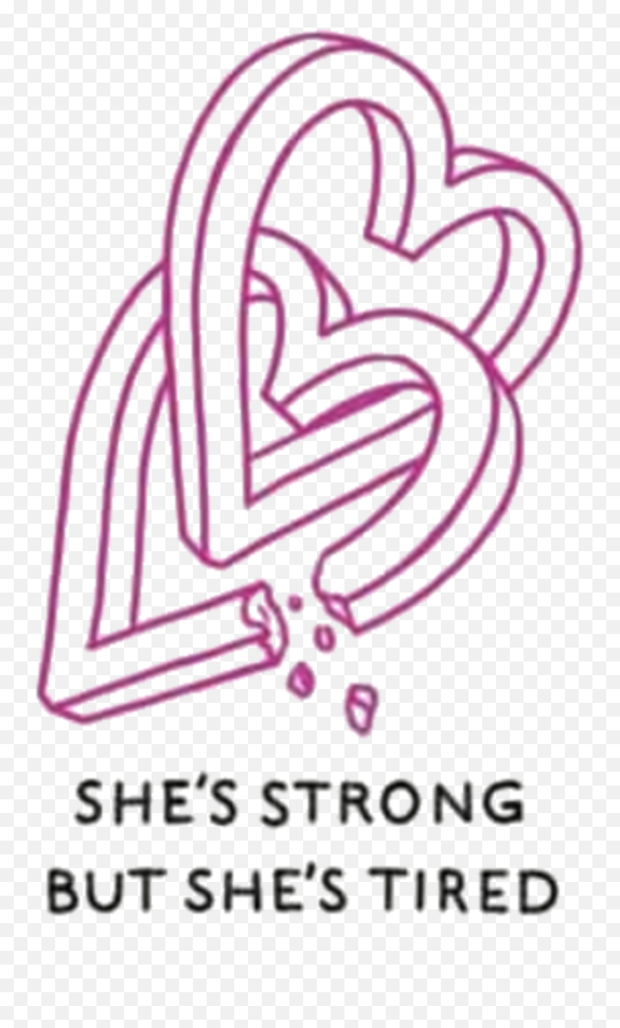 Strength Strongwomen Tired Strong Iamwoman Aesthetic - Heart Emoji,Strength Emoji