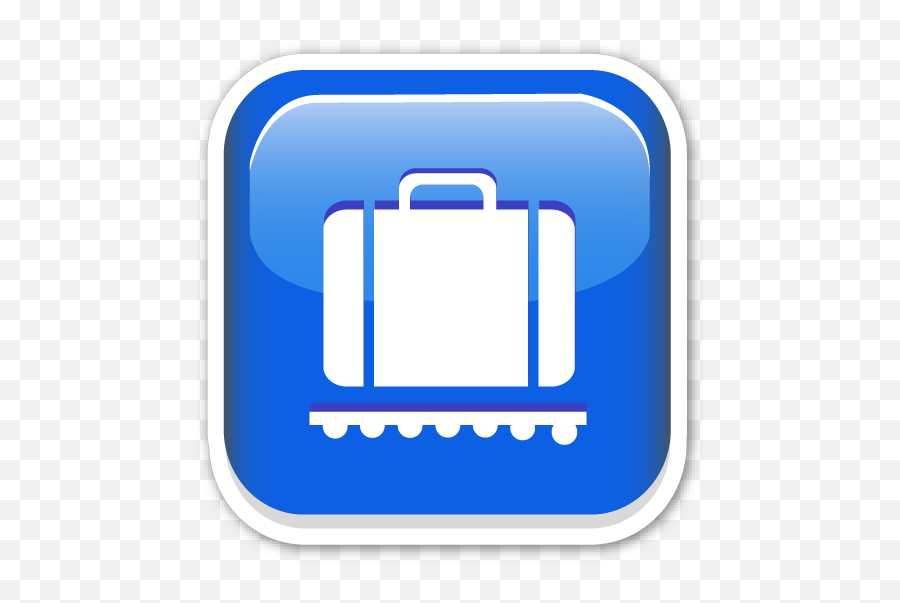 Baggage Claim - Clip Art Emoji,Briefcase Emoji