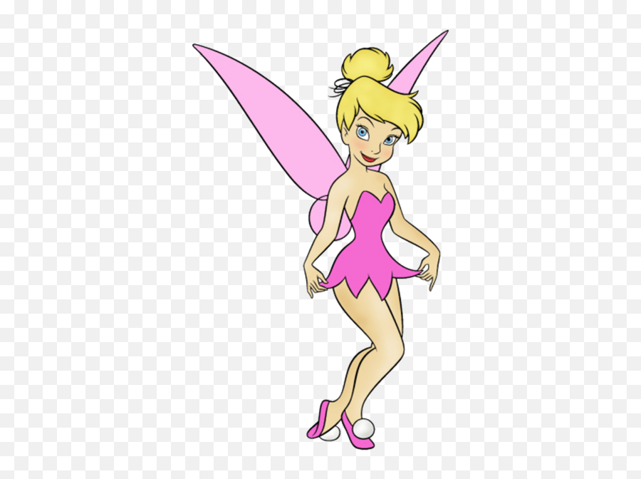 Tinkerbell - Tinker Bell Pink Fairy Emoji,Tinkerbell Emoji