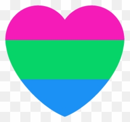 The Pride Of Noco - Heart Emoji,Bisexual Flag Emoji