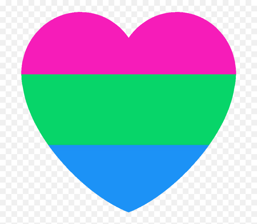 The Pride Of Noco - Heart Emoji,Bisexual Flag Emoji