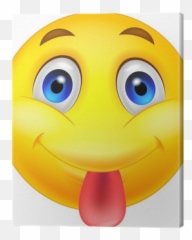Smiley Emoticon Sticking Out His Tongue - Emoticones Sacando La Lengua Emoji