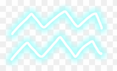 Aquariuszodiac Aquariusgang - Aesthetic Blue Sign Emoji