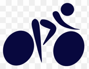 Biker Clipart Indoor Cycling - Ciclismo Simbolo Png Seattle Art Museum Emoji