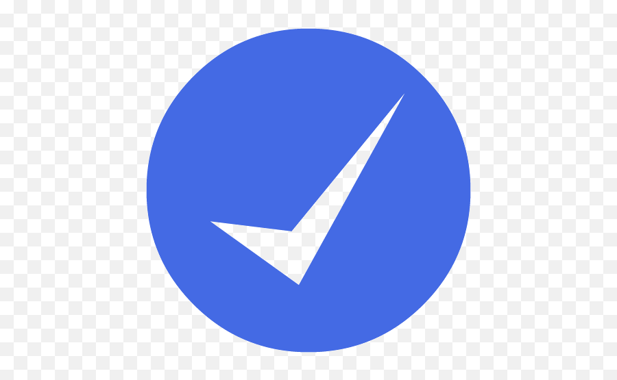 Blue Check Logo - Verified Tick Gif Emoji,Verified Blue Tick Emoji