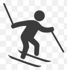 Skier Vector Clipart - Clipart Skier Transparent Cartoon Ski Emoji,Ski Emoji