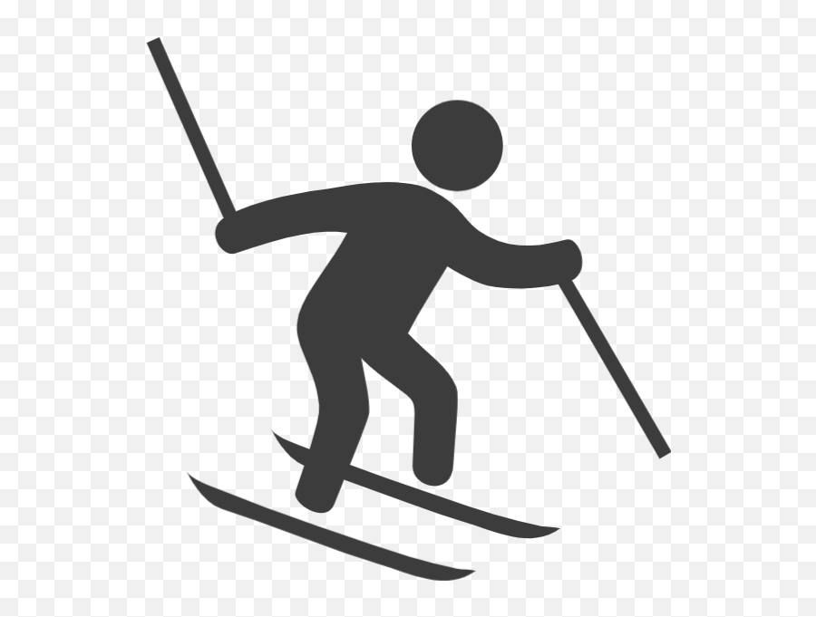 Skier Vector Clipart - Clipart Skier Transparent Cartoon Ski Emoji,Ski Emoji