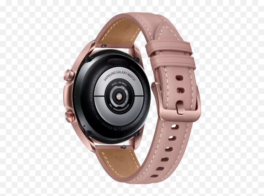 Samsung Galaxy Watch3 41 Mm Lte - Smartwatch Breite 20 Mm Leder Bronze Samsung Galaxy Watch 3 Emoji,Gib Emoji